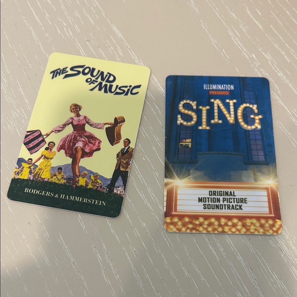 The Sound of Music and Sing Yoto  Cards
